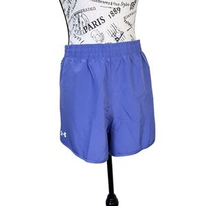 under armour shorts women's Ahtletic Size 3XL Blue coupe lache Liner running